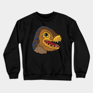 t rex dinosaur head. dino. Crewneck Sweatshirt